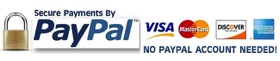 Credit Cards Accepted No Paypal Account Required