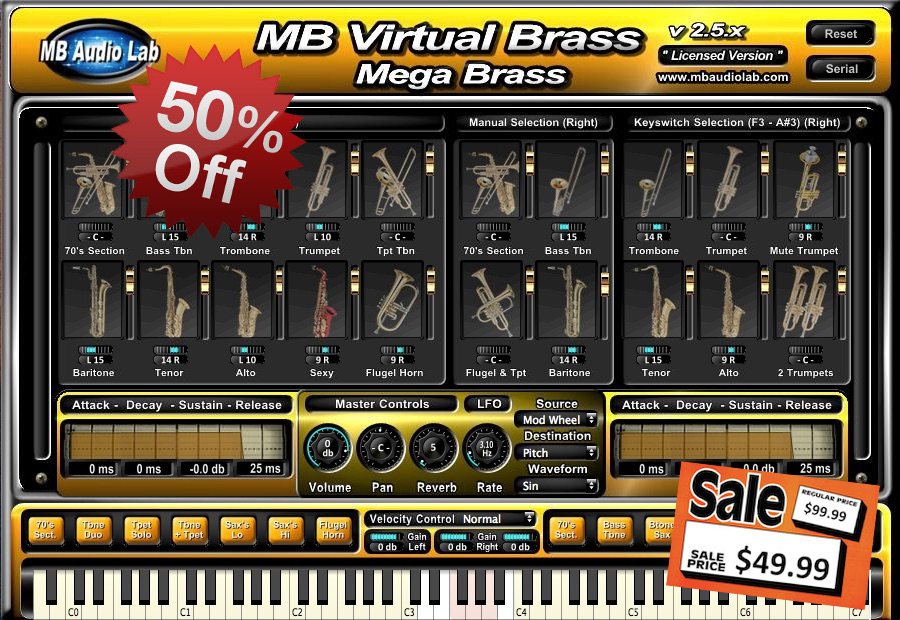 MB Virtual Brass - Mega Brass