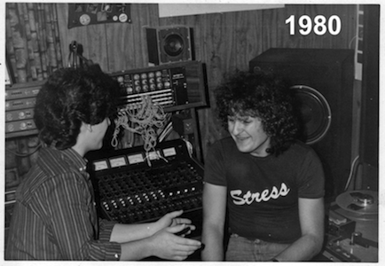 My First Recording Studio 4 Track in 1980 