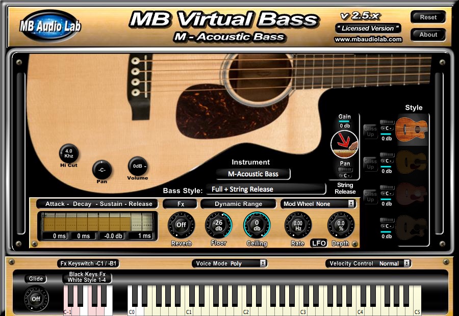 MB Virtual Bass - Acoustic Bass 
- M-Acoustic Bass