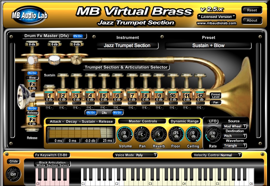 MB Virtual Brass - Jazz Brass 
- Trumpet Section