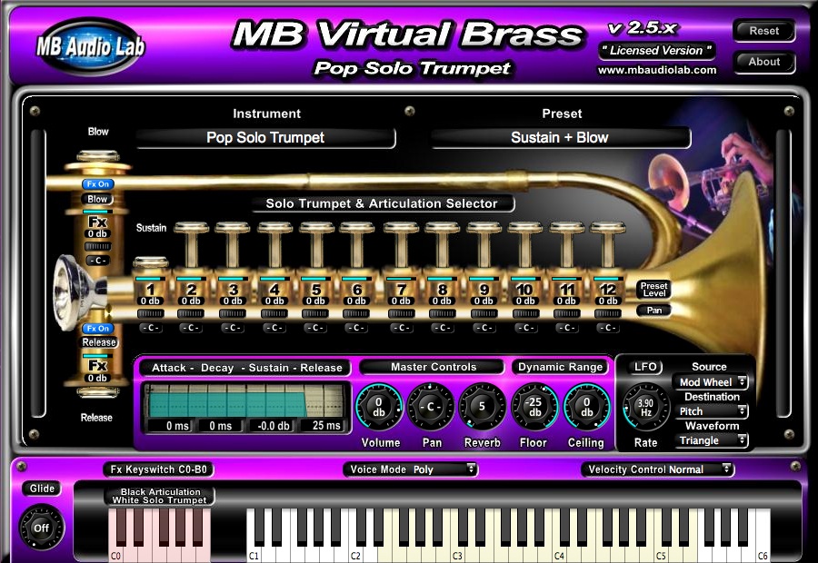 MB Virtual Brass - Pop Brass 
- Solo Trumpet