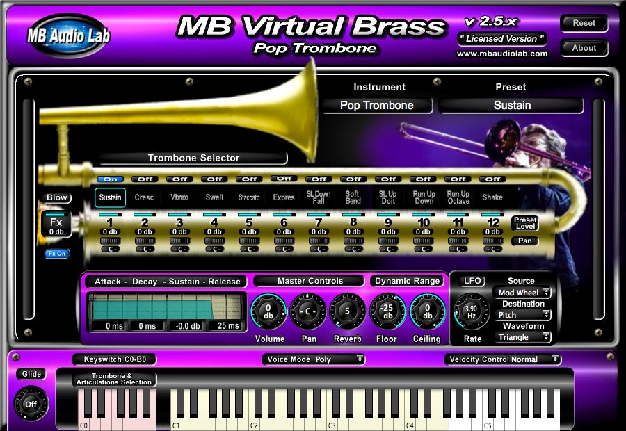 MB Virtual Brass - Pop Brass 
- Trombone