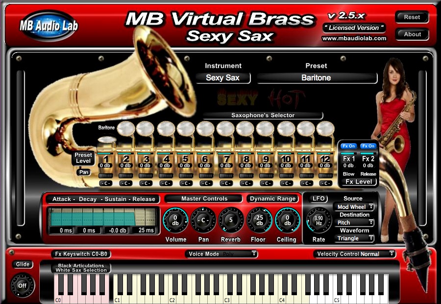 MB Virtual Brass - Pop Brass 
 - Sexy Saxophone