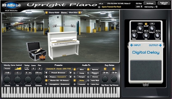MB Virtual Keyboard - Upright Piano 
- Cinematic Upright B