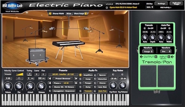 MB Virtual Keyboard - Electric Piano 
- MK-80