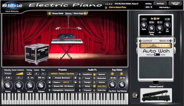 MB Virtual Keyboard - Electric Piano 
- MKS-20